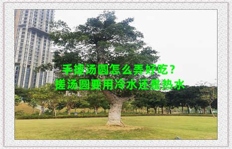 手搓汤圆怎么弄好吃？搓汤圆要用冷水还是热水